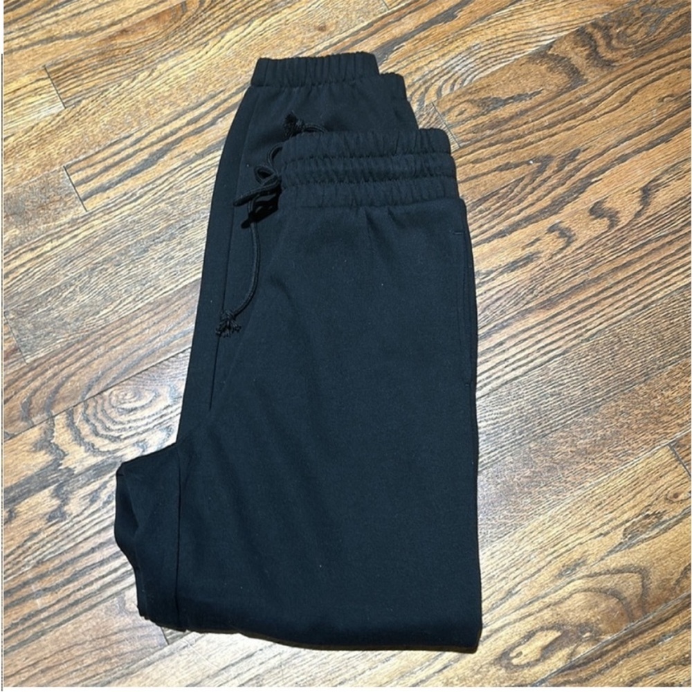 Black Jogger Pants Thick Waistband - Picture 5 of 6
